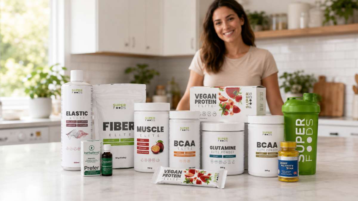 Minőségi magyar SuperFoods étrend-kiegészítők szakértői háttérrel, kollagénnel, rosttal, BCAA-val és sporttáplálkozási termékekkel