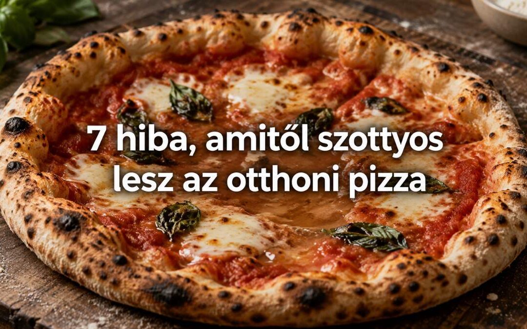 Miért ázik el a pizza közepe? 7 hiba, amitől szottyos lesz az otthoni pizza